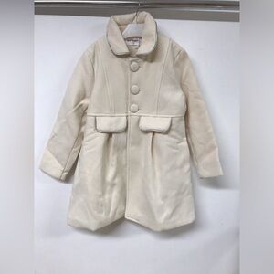 Big Girl Winter Round Neck Pea Coat outerwear dress coat long sleeve